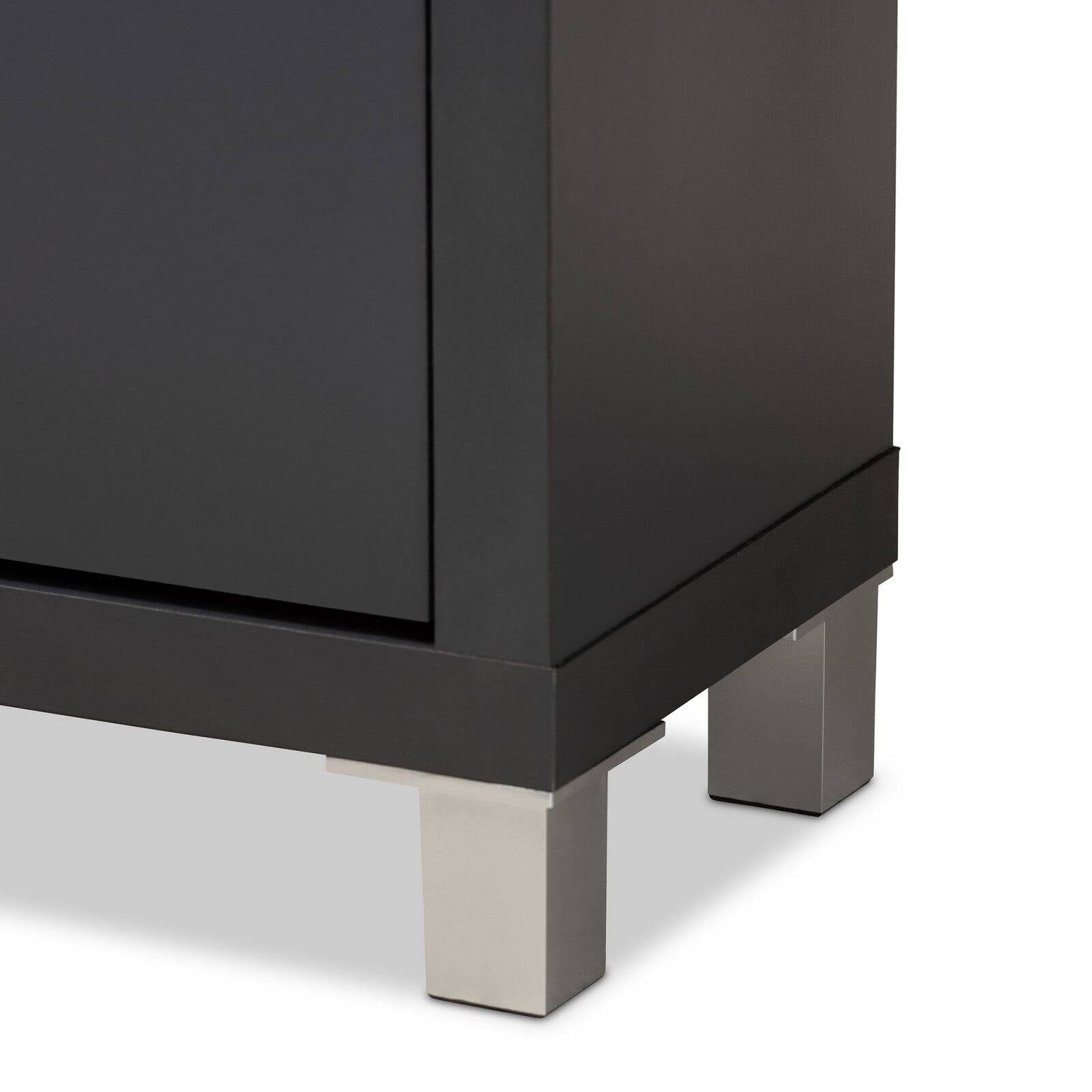 Baxton Studio Simms Modern Shoe Cabinet