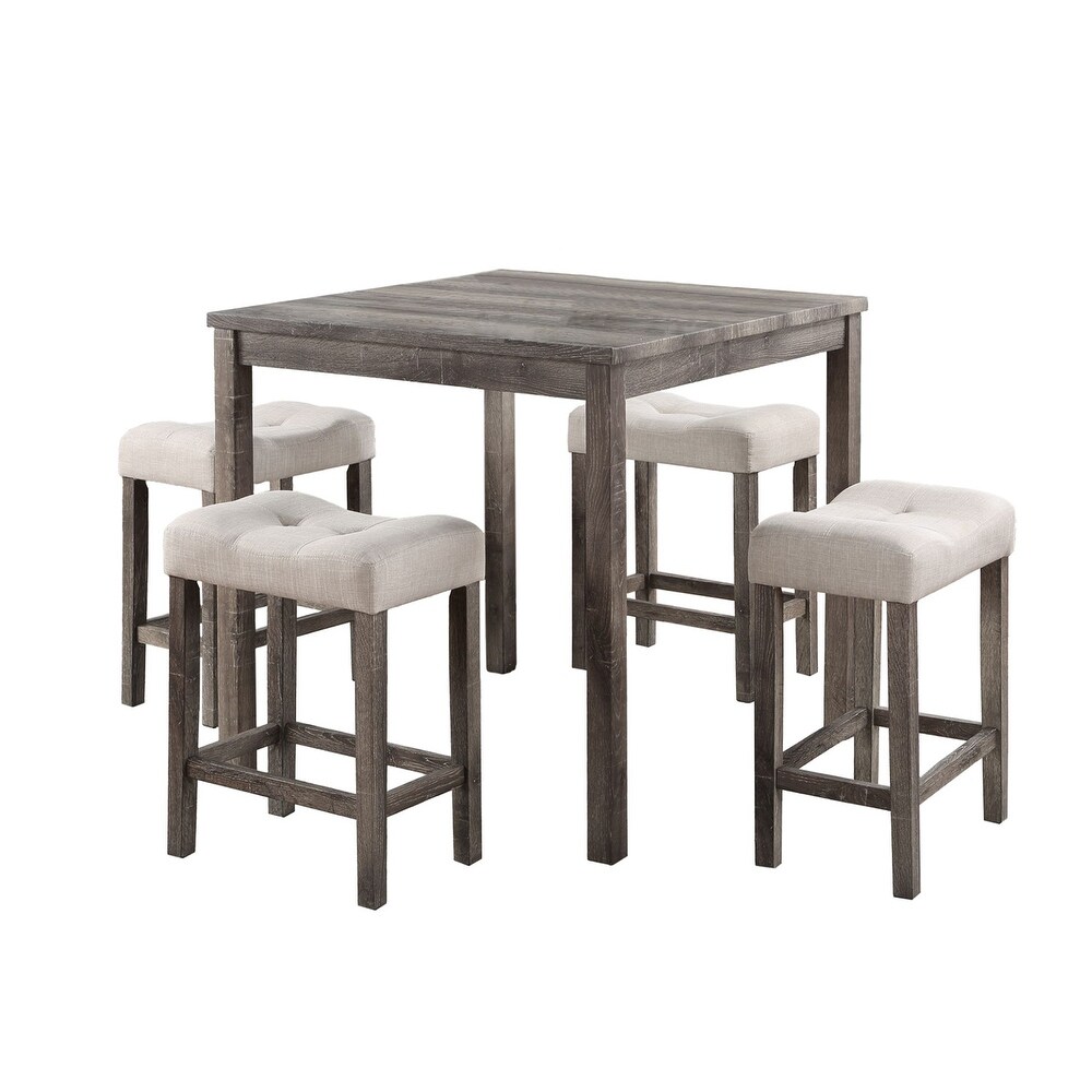 5 Piece Counter Height Table Set