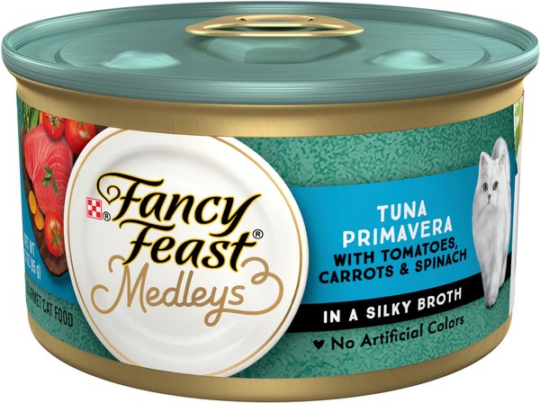 Fancy Feast Medleys Tuna Primavera Canned Cat Food