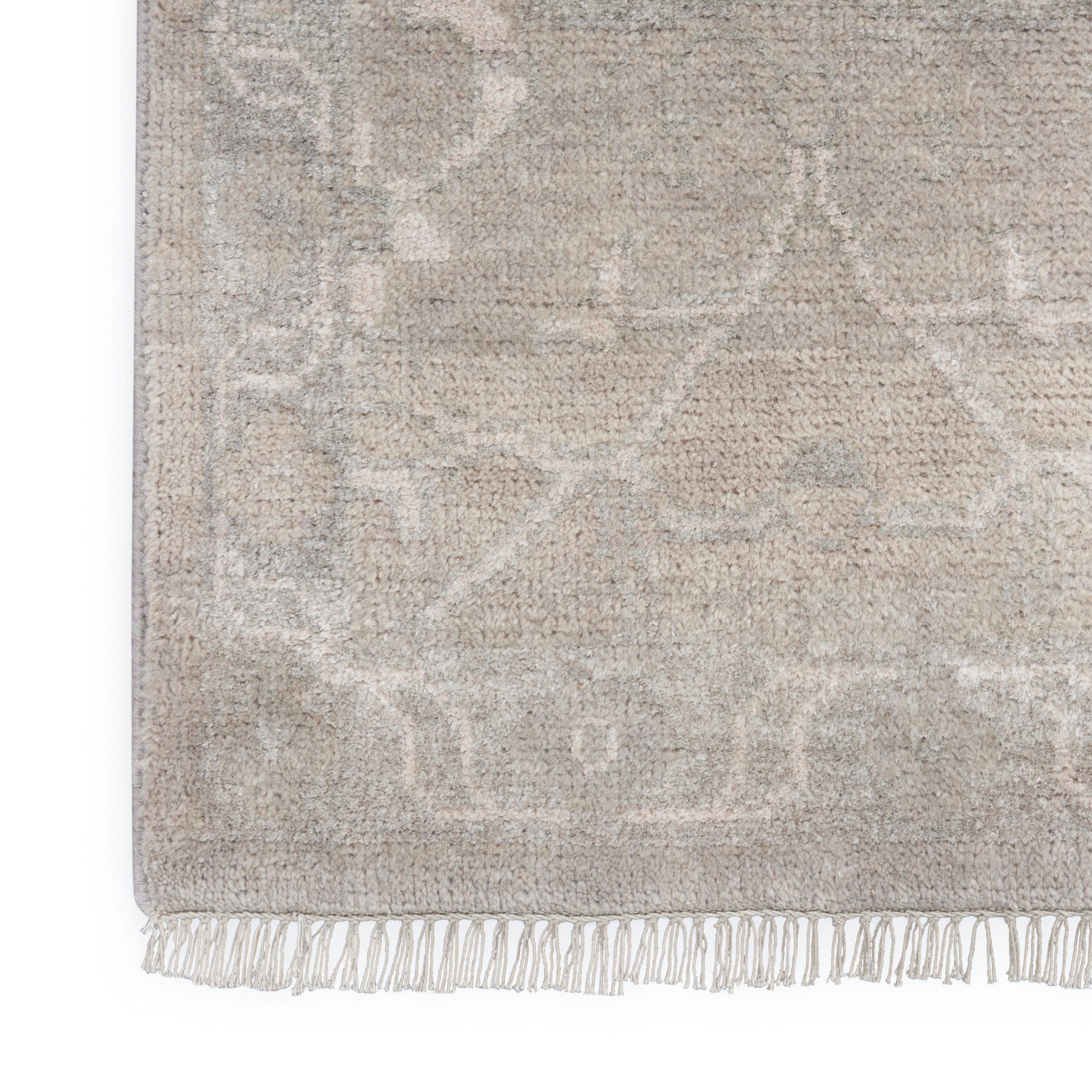 Elan Hand Knotted Grey Rug