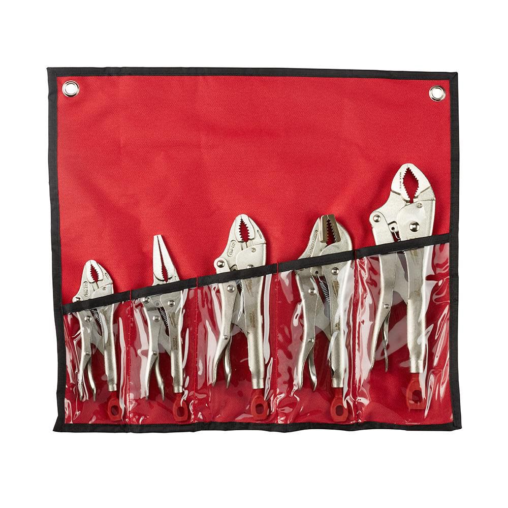 Milwaukee 5Pc TORQUE LOCK Locking Pliers Kit 48-22-3695 from Milwaukee