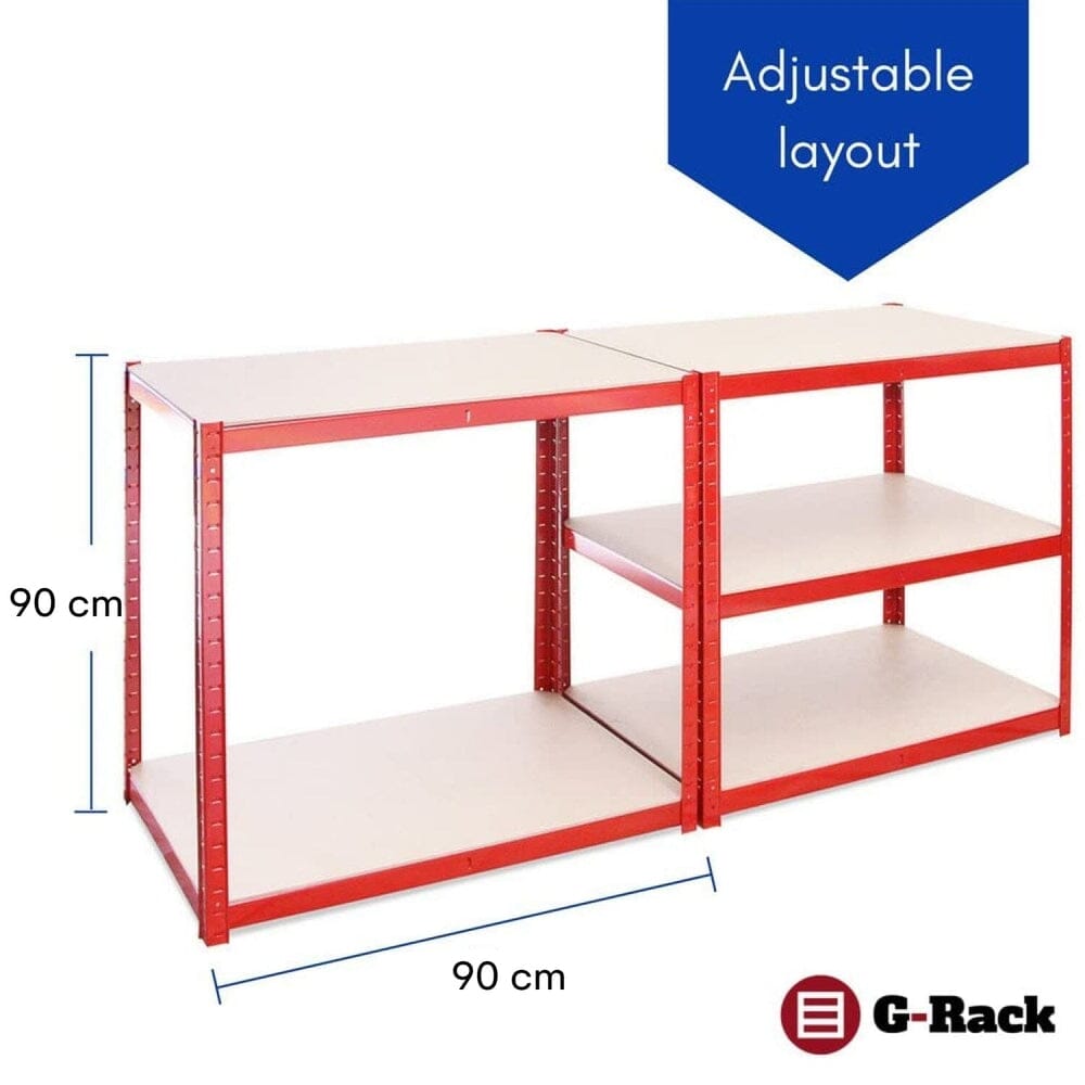 5 Tier Heavy Duty Boltless Shelving Unit