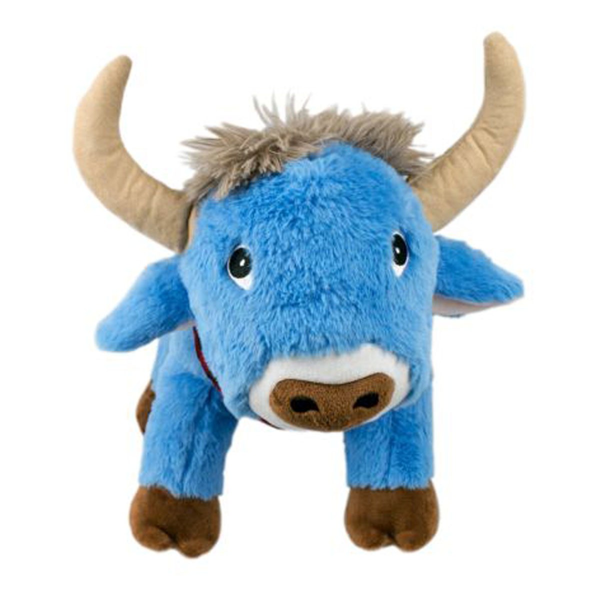 Tall Tails Crunch Blue Ox Dog Toy