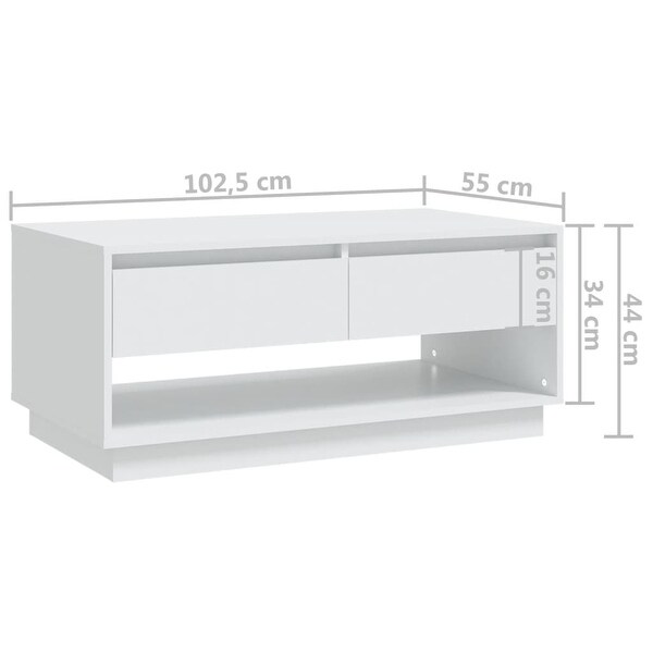 vidaXL Coffee Table 40.4