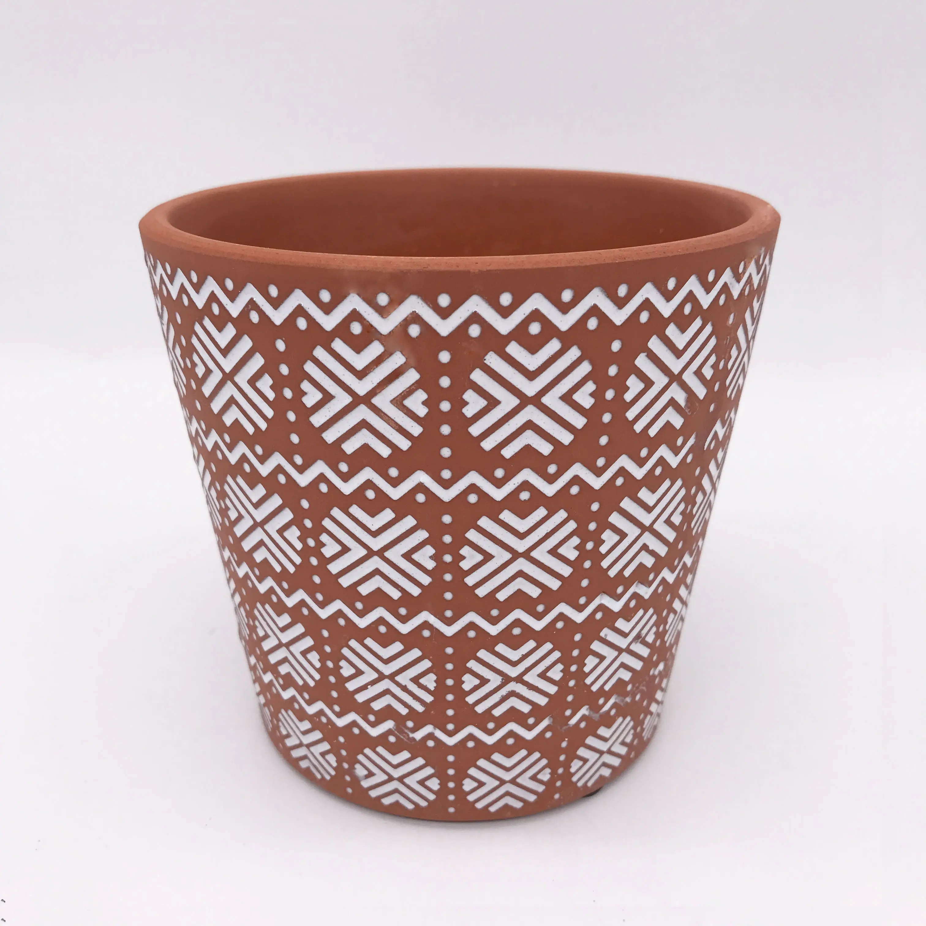 Balcony decoration terracotta plant pots home desktop decor garden flower planter pots