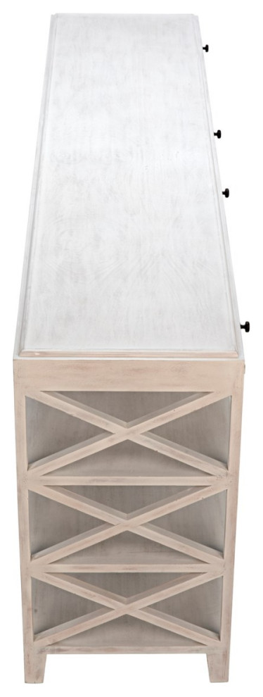 Sutton Console  White Wash   Transitional   Console Tables   by GreatFurnitureDeal  Houzz