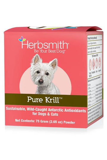 Herbsmith Pure Krill Powder Supplement for Dogs and Cats