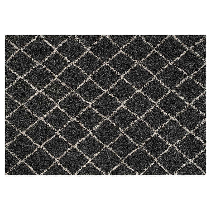 Safavieh Arizona Tempe Lattice Shag Rug