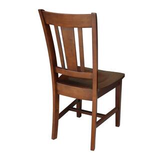 International Concepts Espresso Wood Dining Chair C581-10