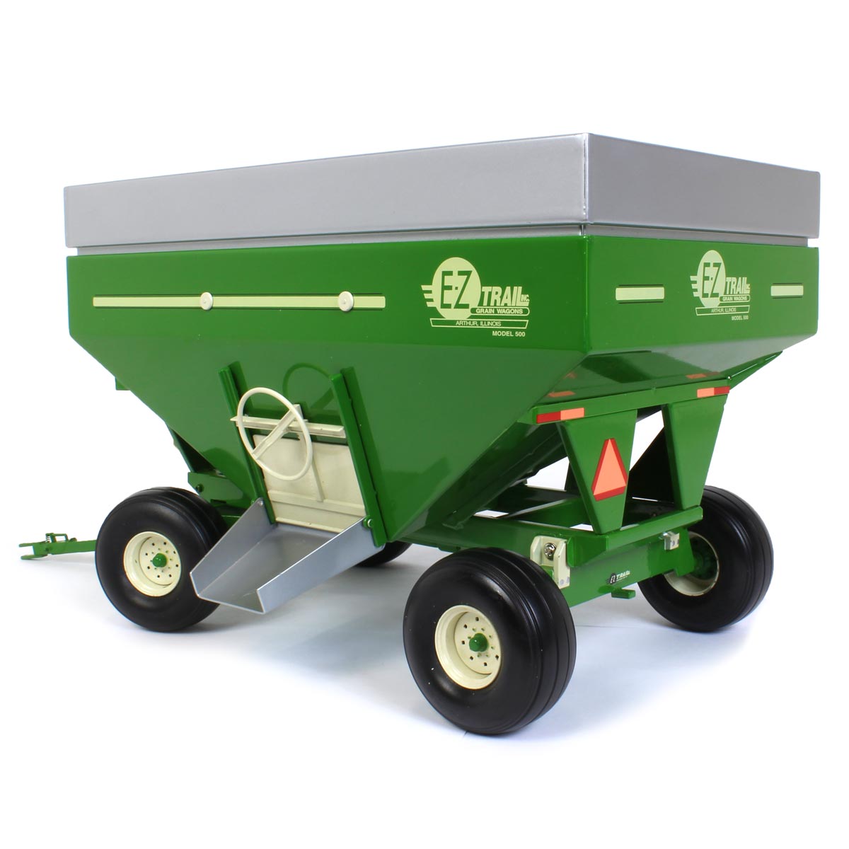 1/16th Stamped Steel E-Z Trail Wagon in Green Cust-853