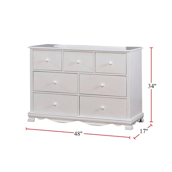 7 Drawers Wooden Dresser - - 34443359