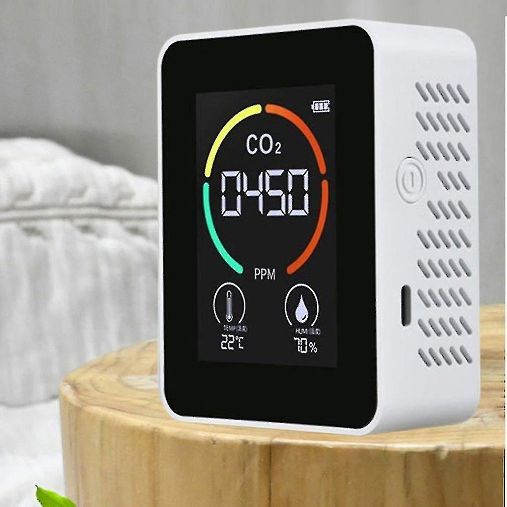 Co2 Detector Portable Gas Concentration Detection Air Temperature Humidity Equipment Sensor Accurate