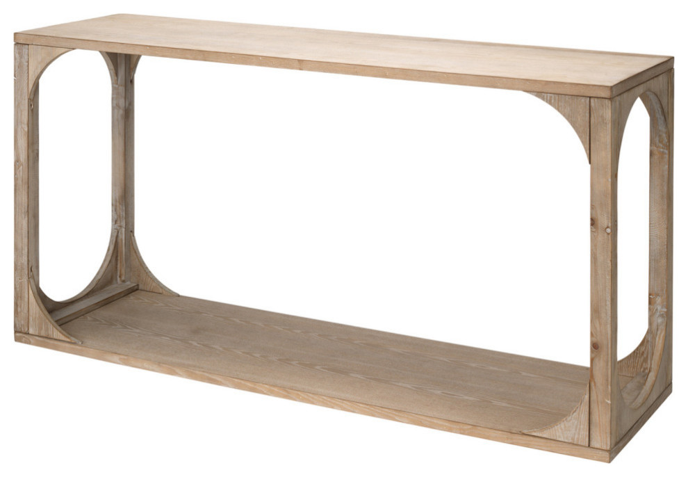 Leonid Console Table   Farmhouse   Console Tables   by Peachtree Fine Furniture  Houzz