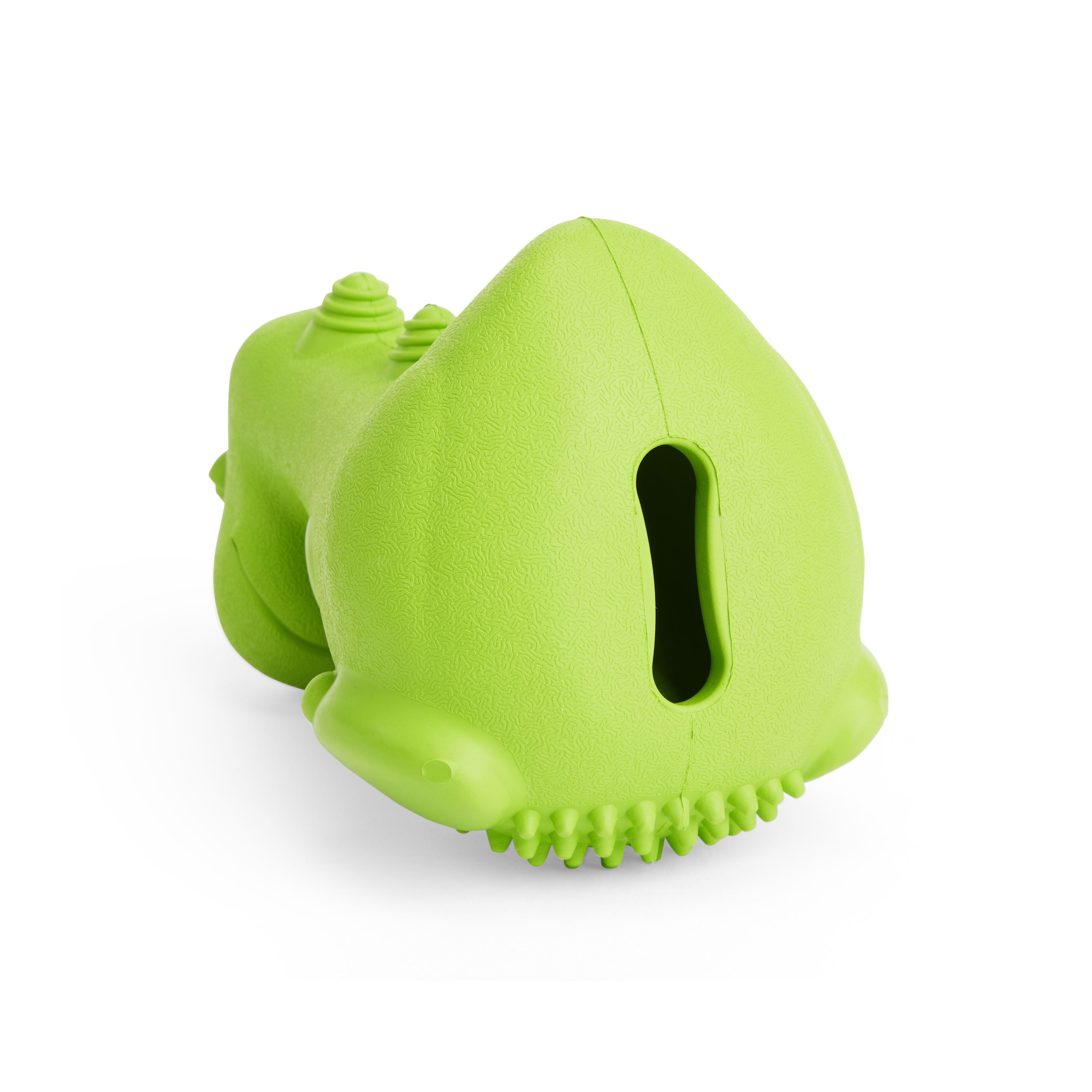 LEAPS  BOUNDS Wobble Dino Treat Dog Toy， Small