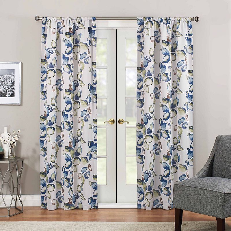 eclipse Paige Room-Darkening 1-Panel Window Curtain