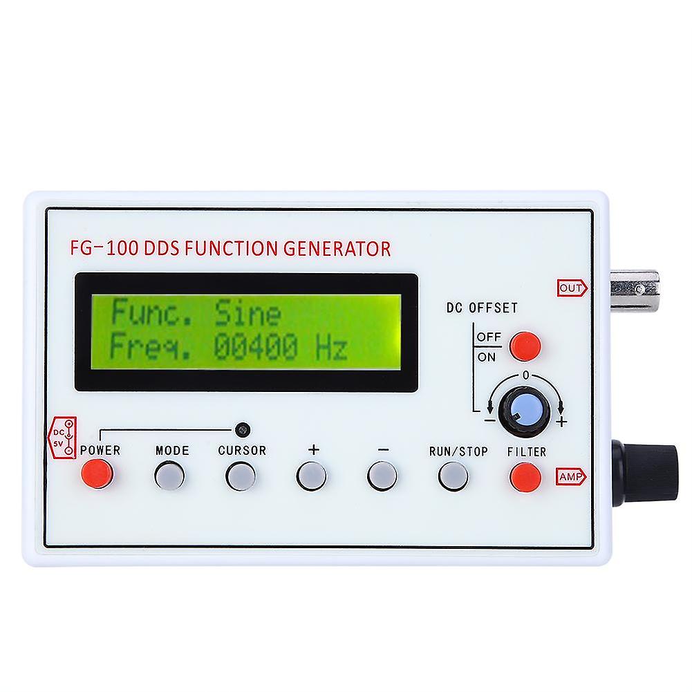 Fg??100 Dds Function Generator Sine Frequency 1hz??500khz Counter Signal Source Generator Meter