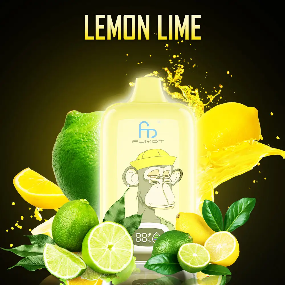 Fumot Tornado Digital Box 12000 Puffs - Lemon Lime