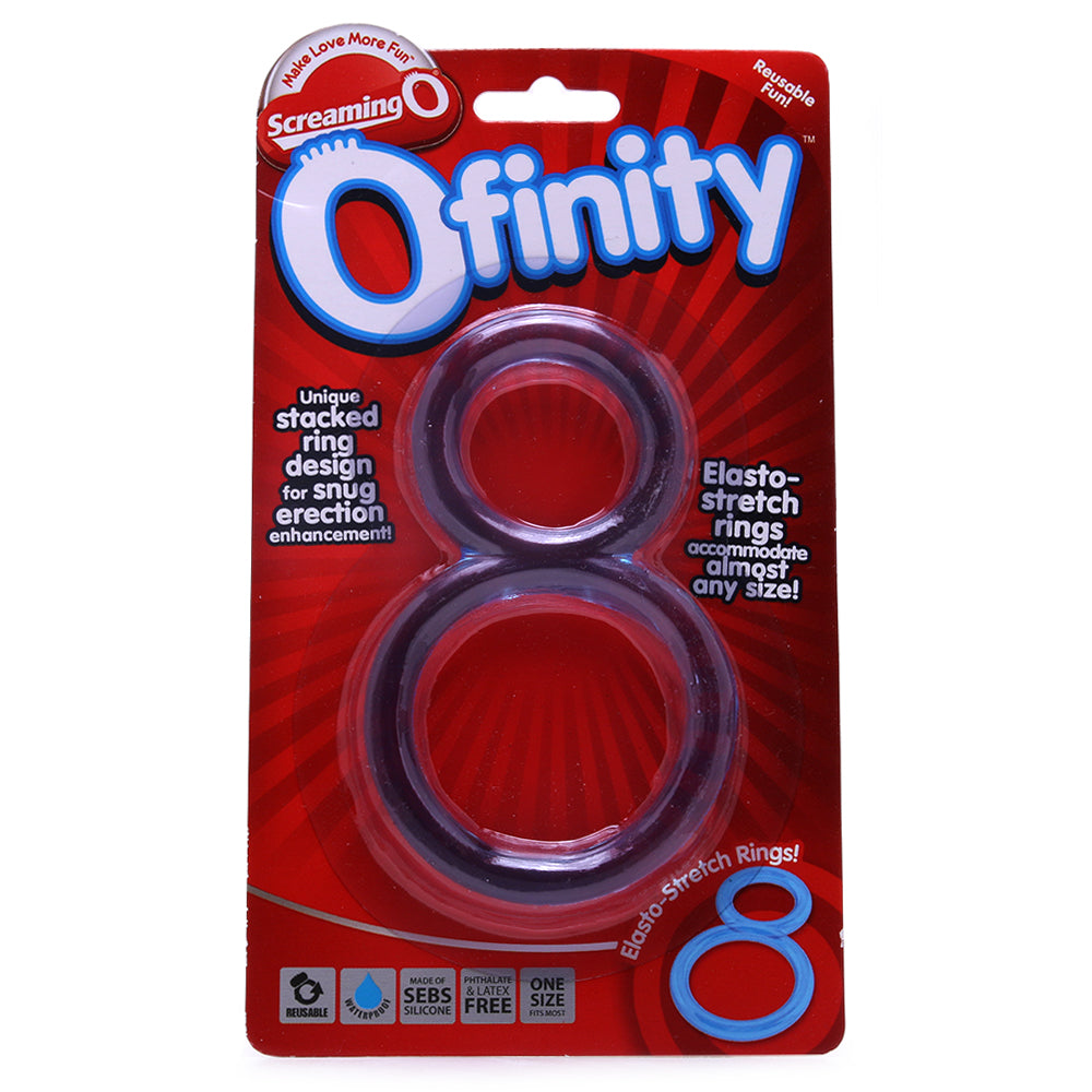 Ofinity Elasto-Stretch Rings in Blue