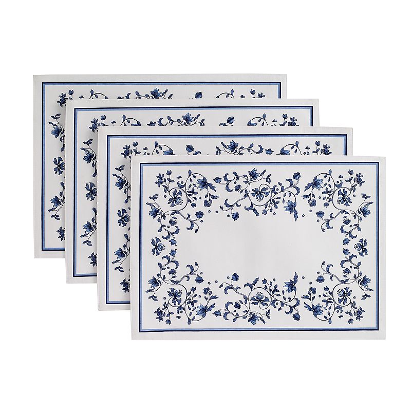 Portmeirion Blue Portofino 4-pc. Placemat Set