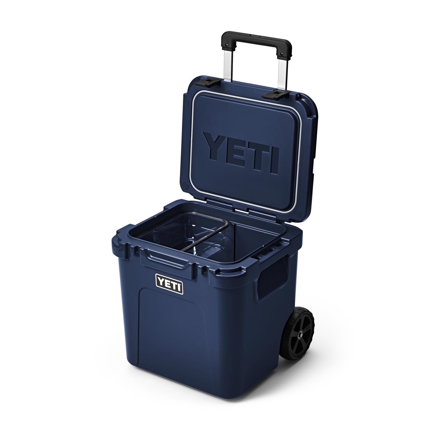 YETI Roadie 48 Navy 48 qt Roller Cooler