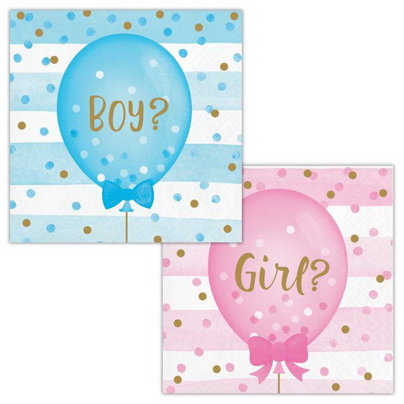 Creative Converting 336067 Gender Reveal Balloons ...