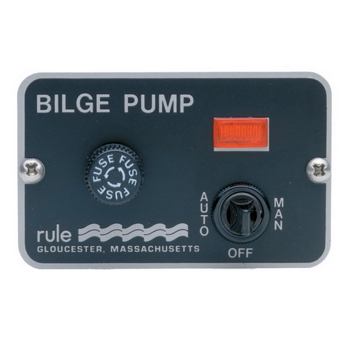 Rule Deluxe 3 Way Panel Lighted Switch