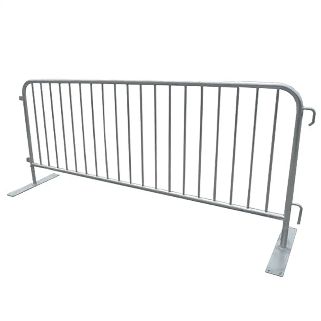 Factory supply galvanized and powder coated traffic security barrier steel barricade for events