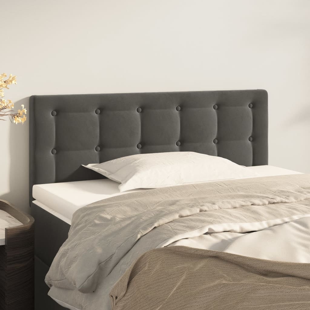 vidaXL Headboard Dark/Light Gray 39.4