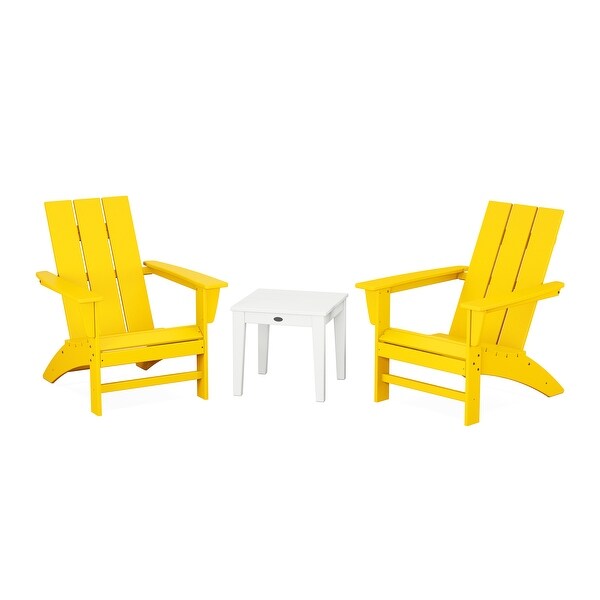 POLYWOOD Modern Adirondack 3Piece Set