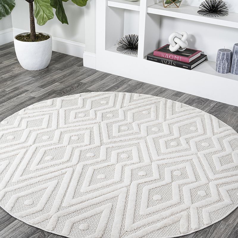 Balansat Moroccan Diamond Indoor/Outdoor Area Rug