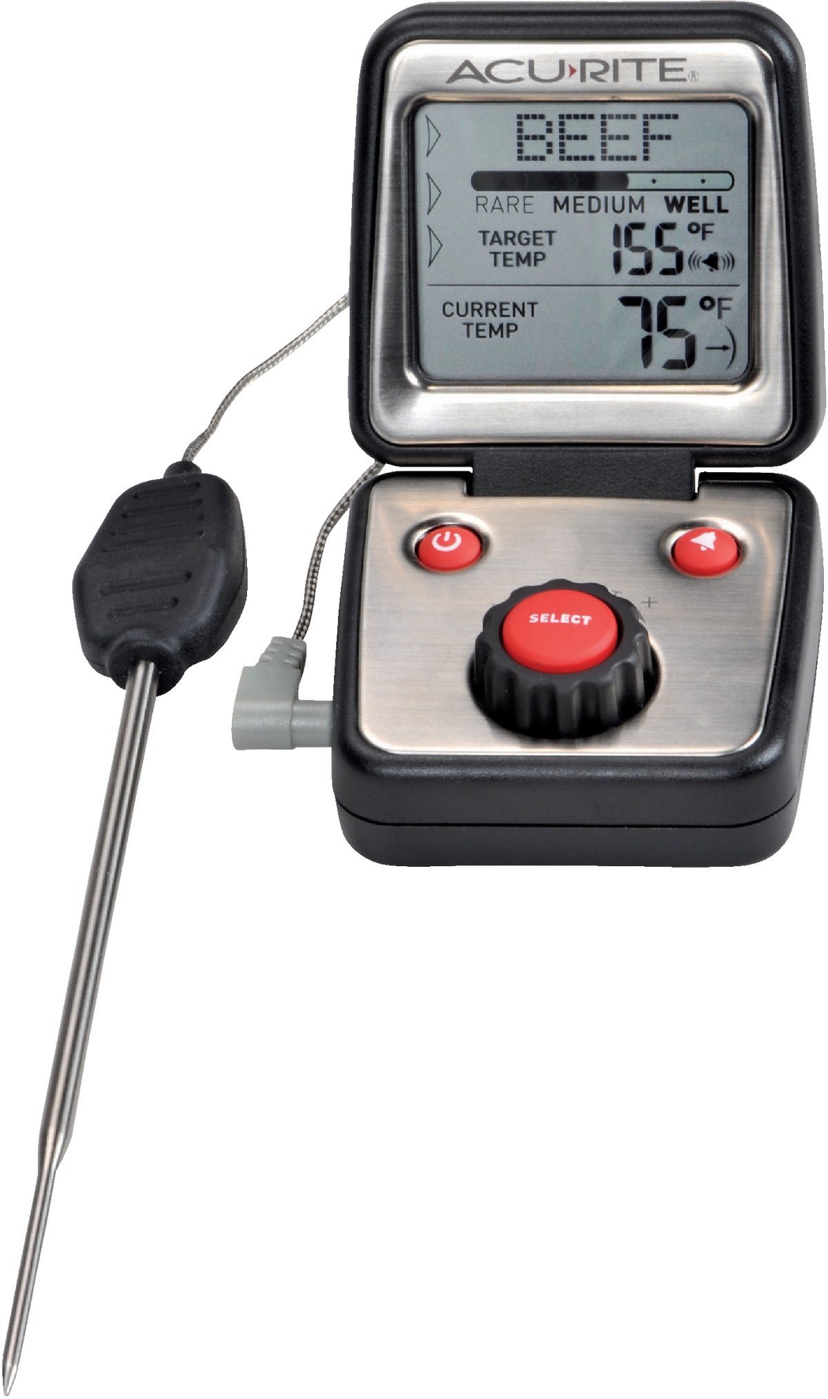 Acu-Rite Audible Digital Cooking Kitchen Thermometer