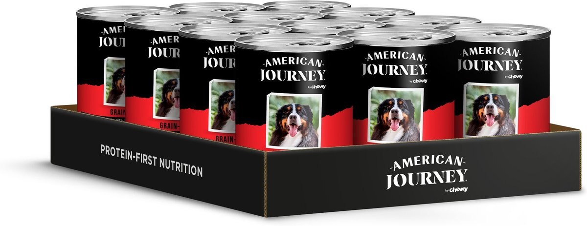 American Journey Beef and Chicken Recipe Grain-Free Canned Dog Food