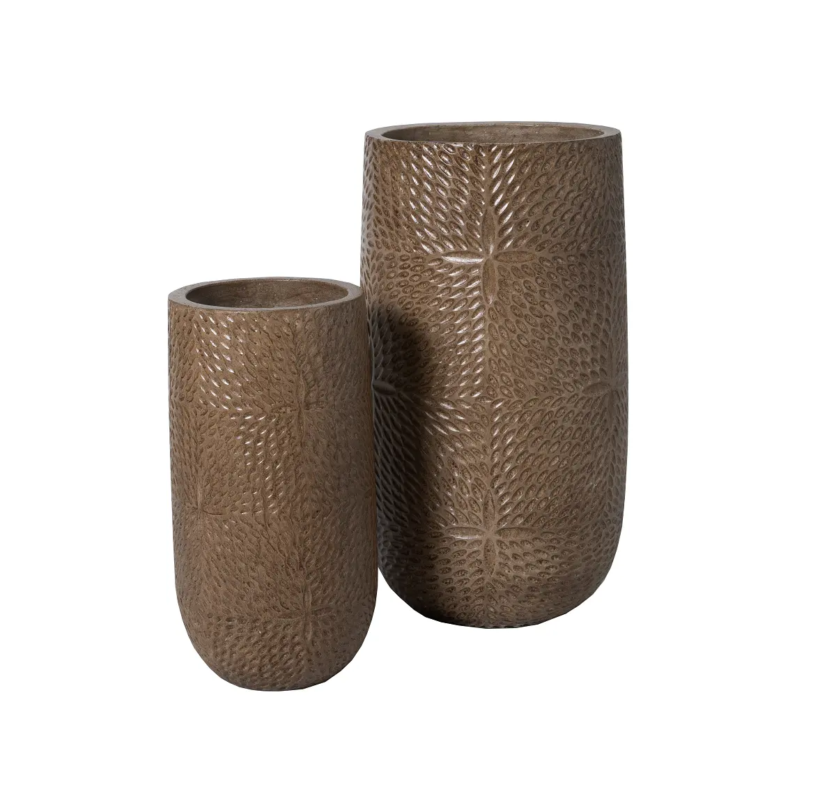 Large Plant Pots Outdoor Design Color 26x48cm Price Manufacture Style Contemporary Washed Pot Made in Vietnam