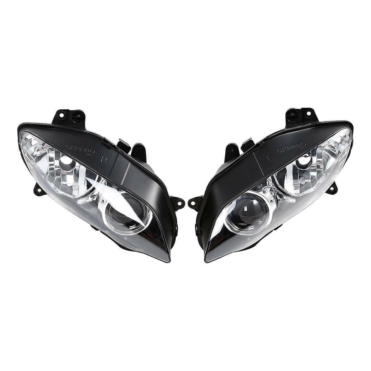 Born Pretty Motorcycle Headlight Head Light Lamp Upper Fairing For Yamaha Yzf R1 2004-2006 2005