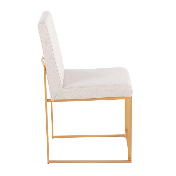 Fuji Gold High Back Dining Chair - Set of 2