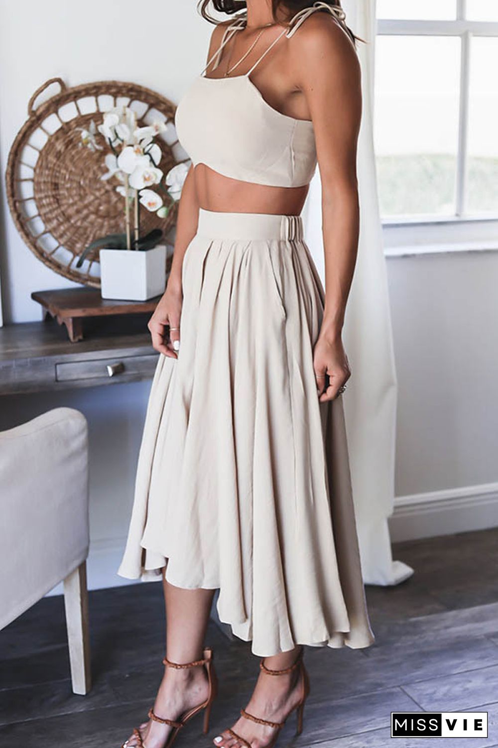 Meant To Be Two Piece Skirt Set