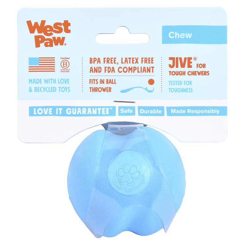 JIVE PET TOY SML BLU2.5