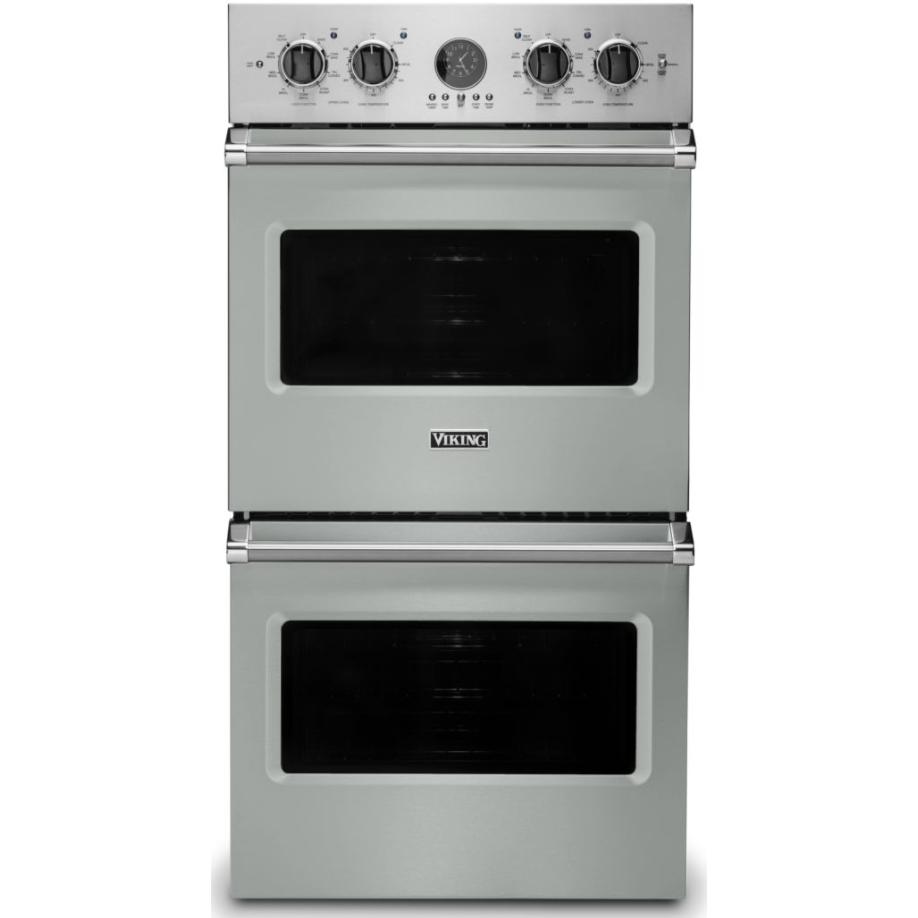 Viking 27-inch 8.4 cu.ft. Built-in Wall Double Oven with  TruConvec Convection VDOE527AG