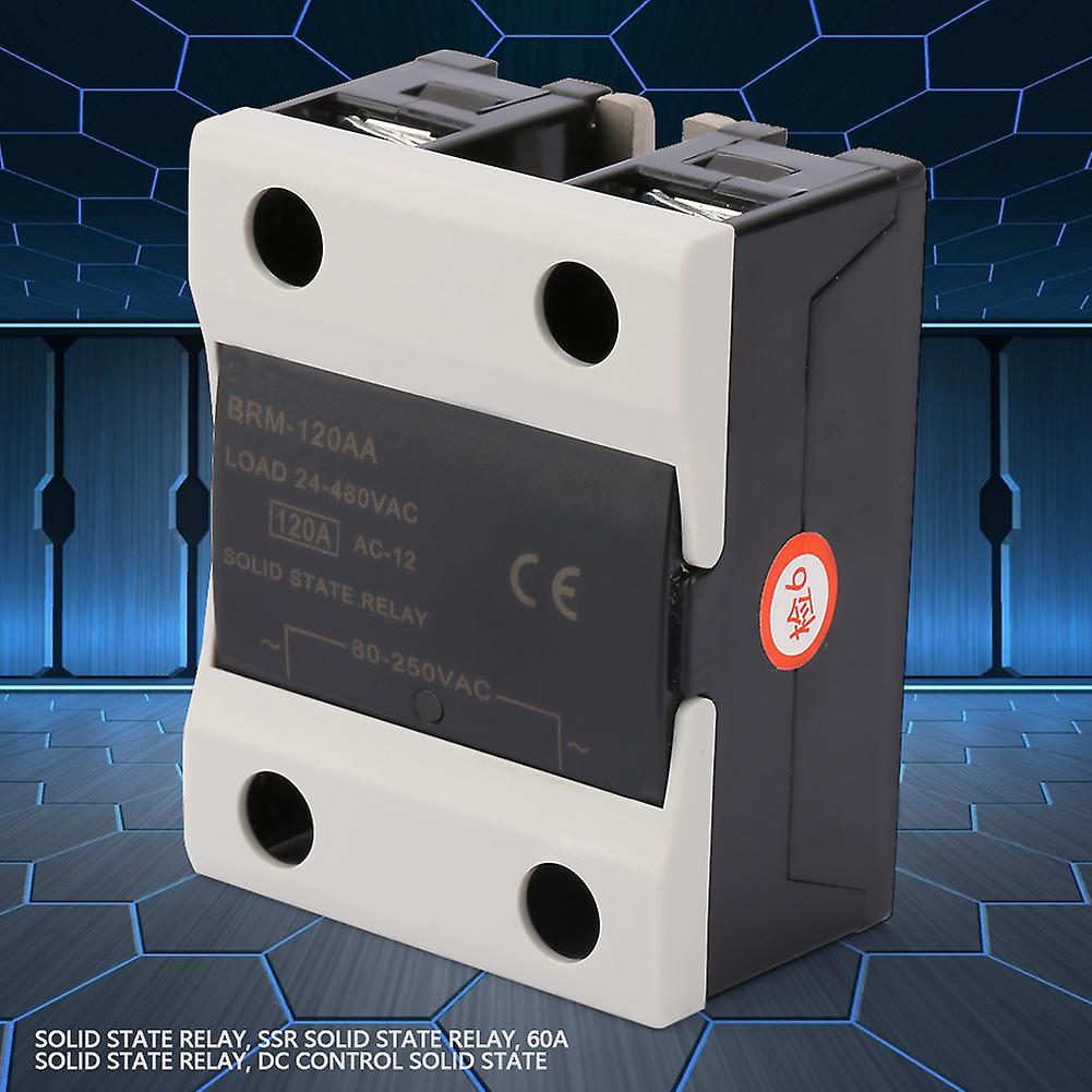 Brm-120aa Ssr Solid State Relay Module 24-480vac 120a