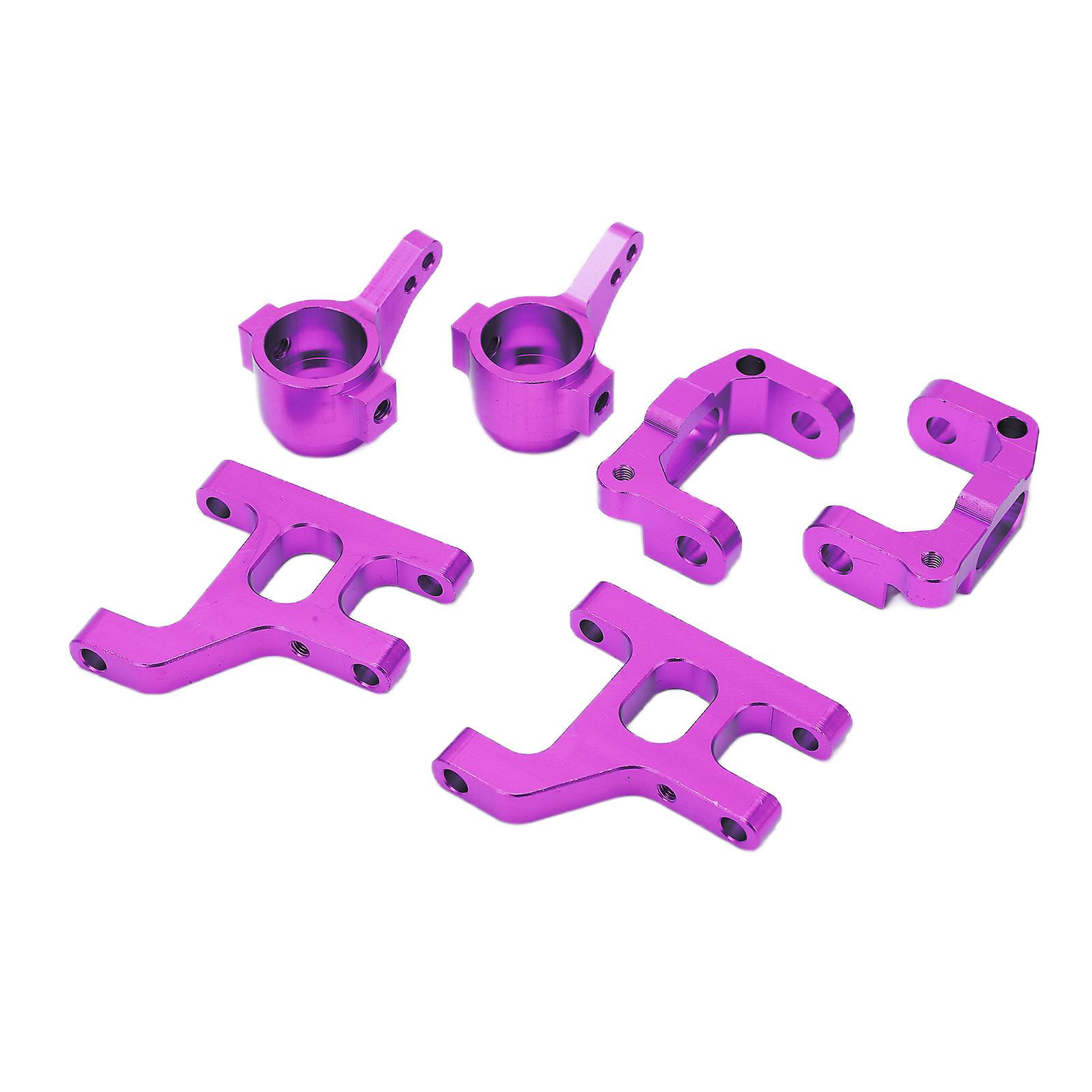 Rc Drive Shaf Set Rc Swing Arm Drive Shaft Steering Plate Upgrade Accessories For Tamiya Cc01purple