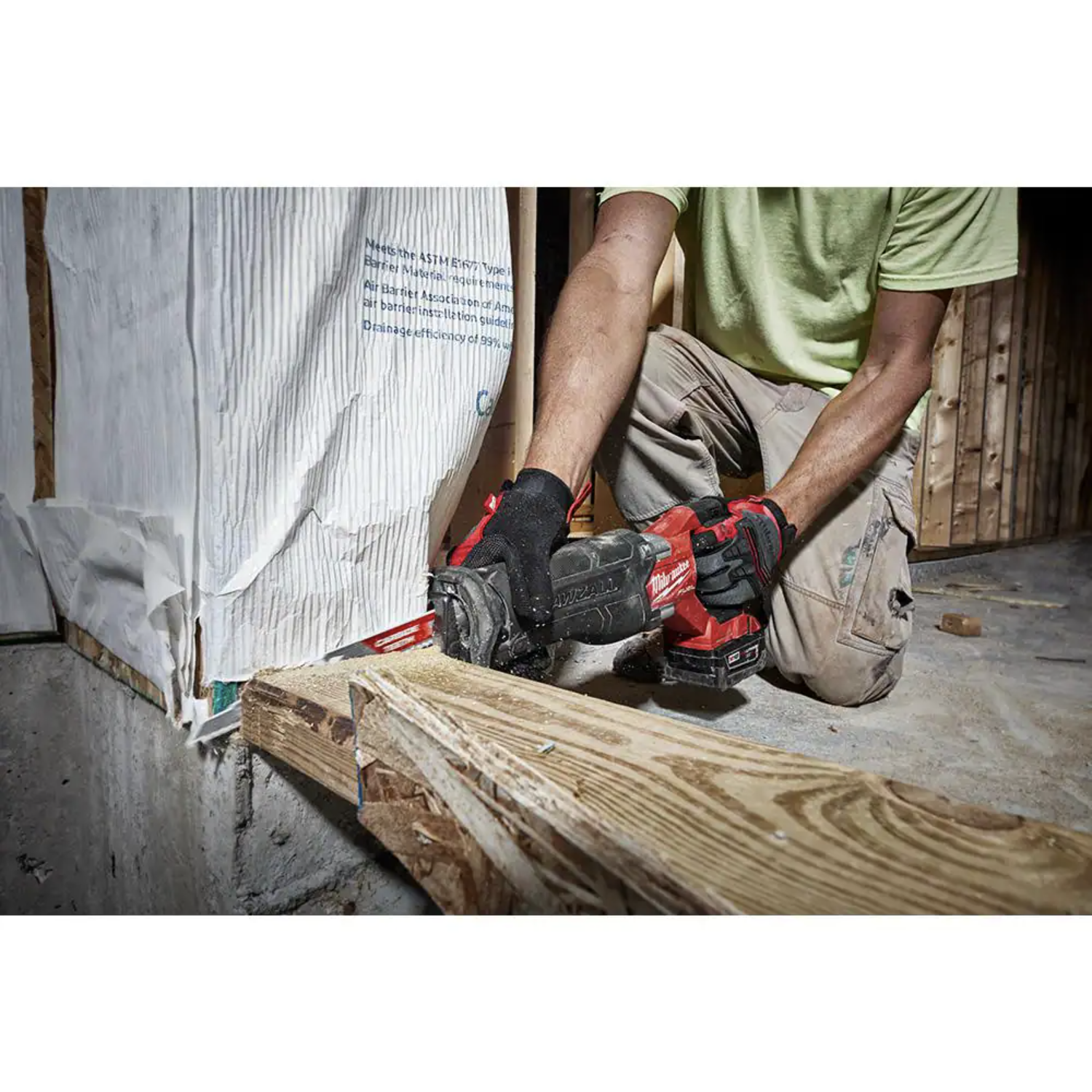 Milwaukee M18 FUEL Gen-2 18V Lithium-Ion Brushless Cordless SAWZALL Reciprocating Saw， Tool-Only (2821-20)