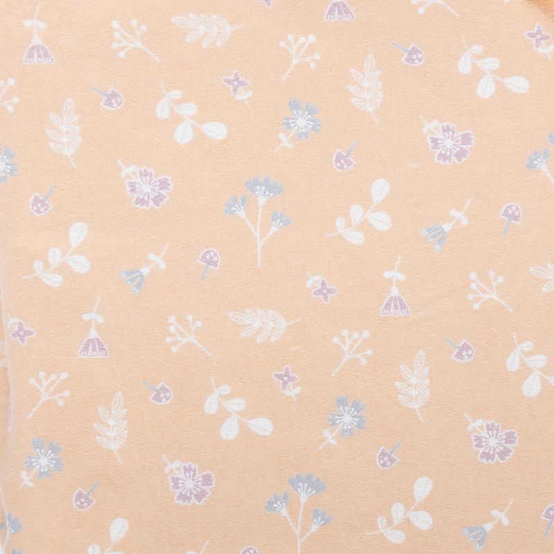 Trend Lab Forest Garden Floral Deluxe Flannel Fitted Crib Sheet