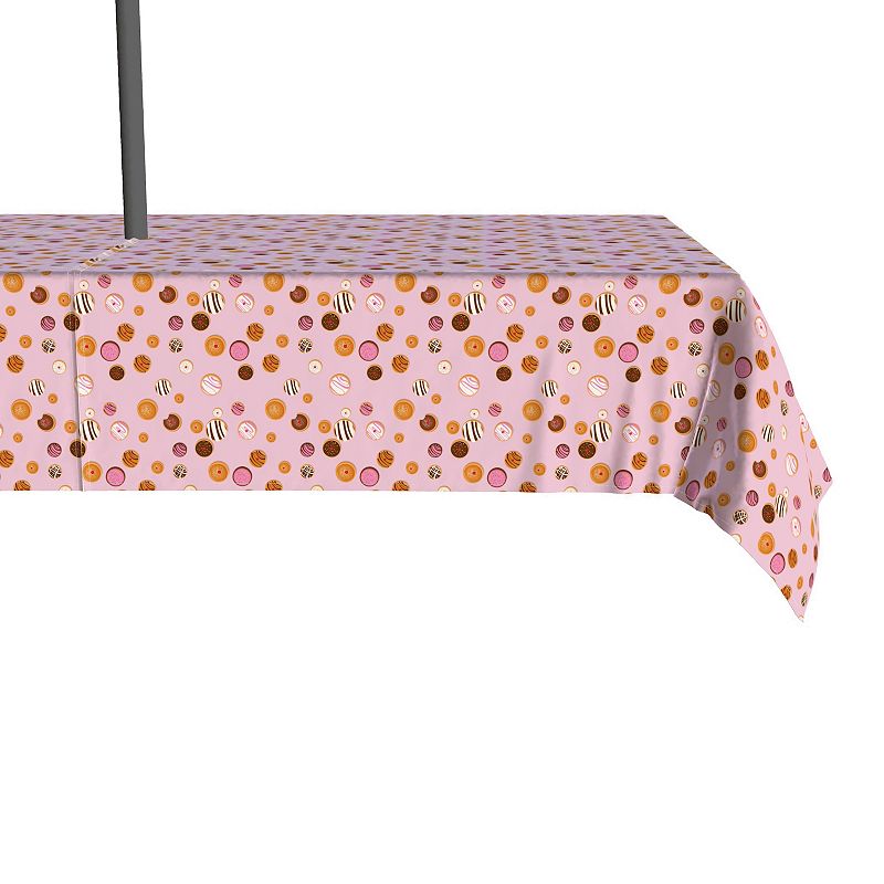 Water Repellent， Outdoor， 100% Polyester， 60x84， Sweet Sweet Donut Bake