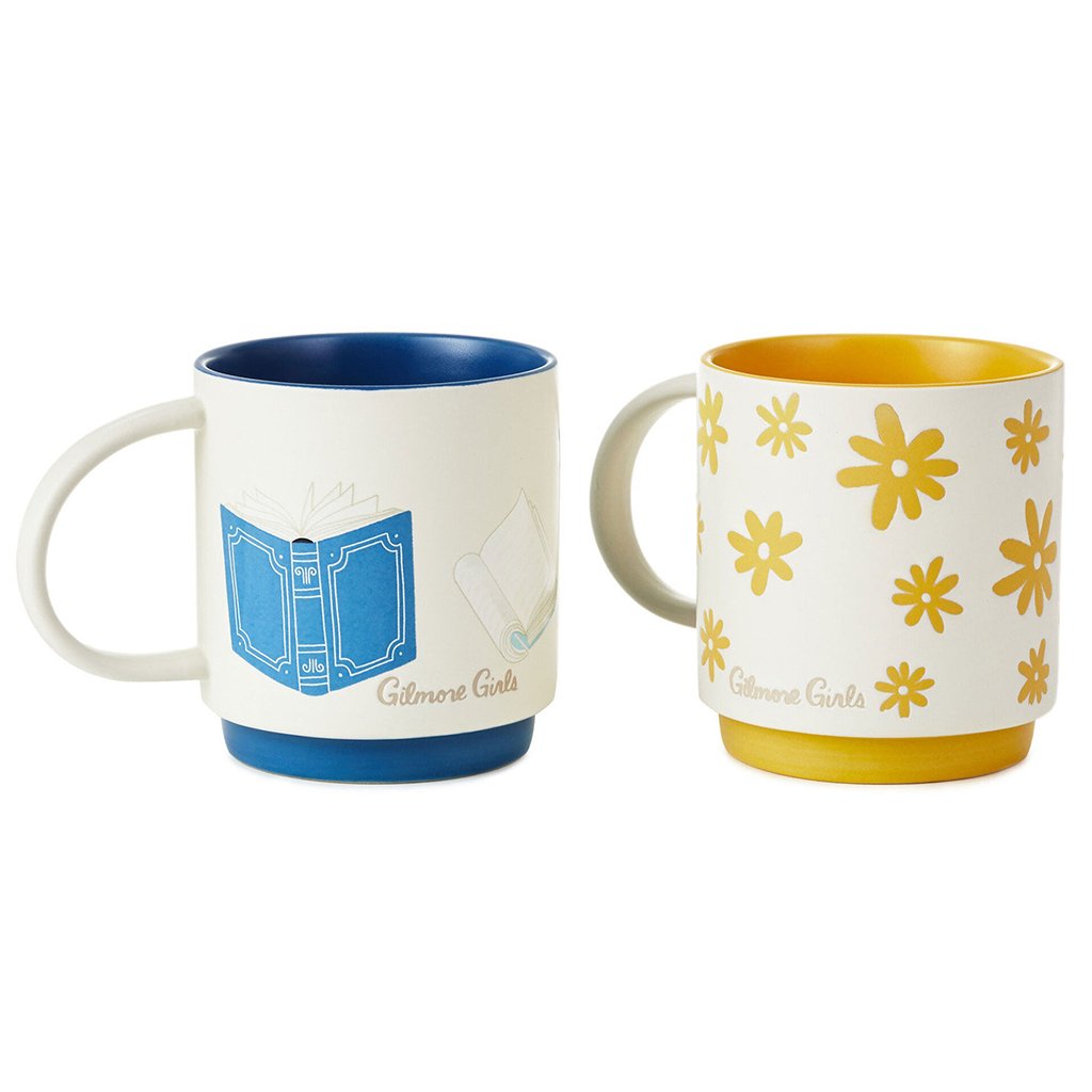 Hallmark  Gilmore Girls Lorelai and Rory Stacking Mugs, Set of 2