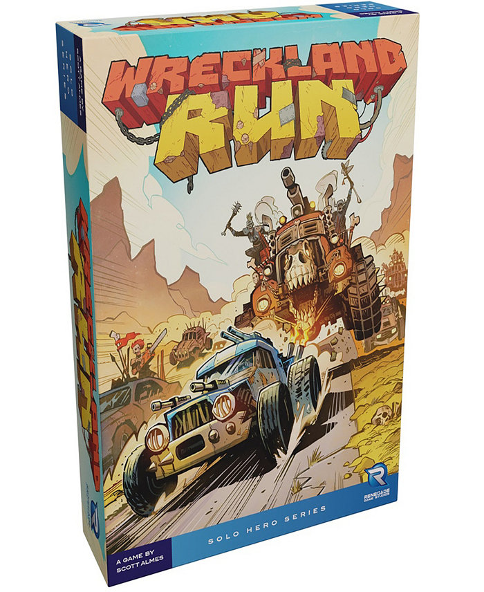 Renegade Game Studios Wreckland Run Solo Hero Series Solo Campaign Game  30-45 Min Per Campaign