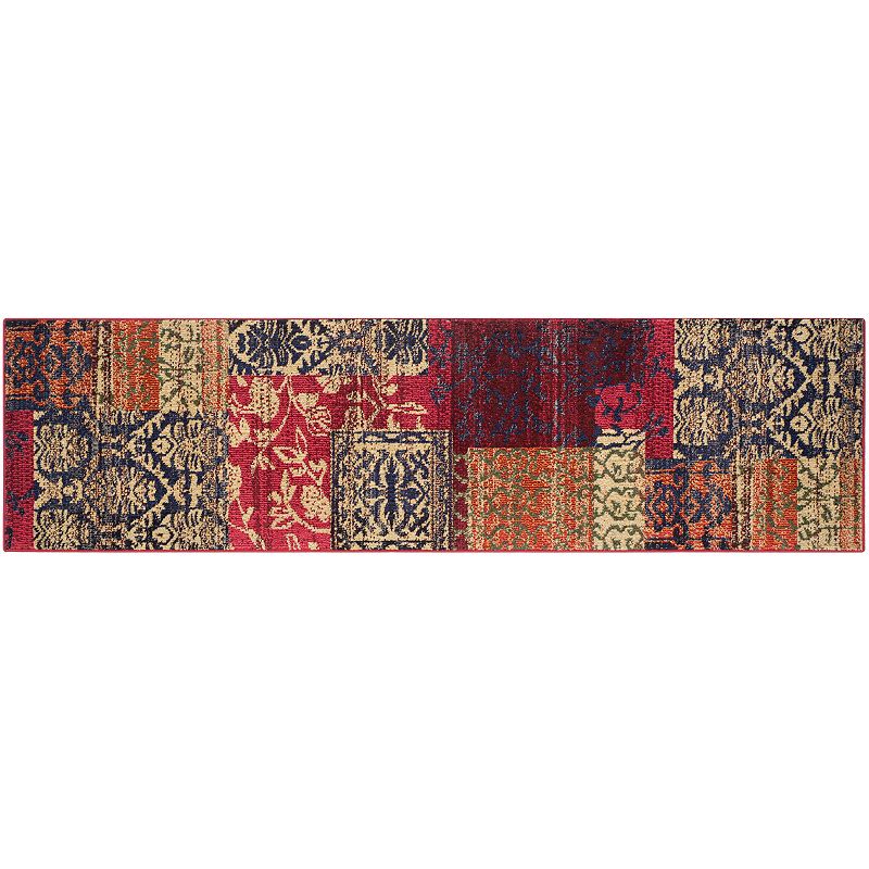 Safavieh Monaco Distressed Ornate Patchwork Rug