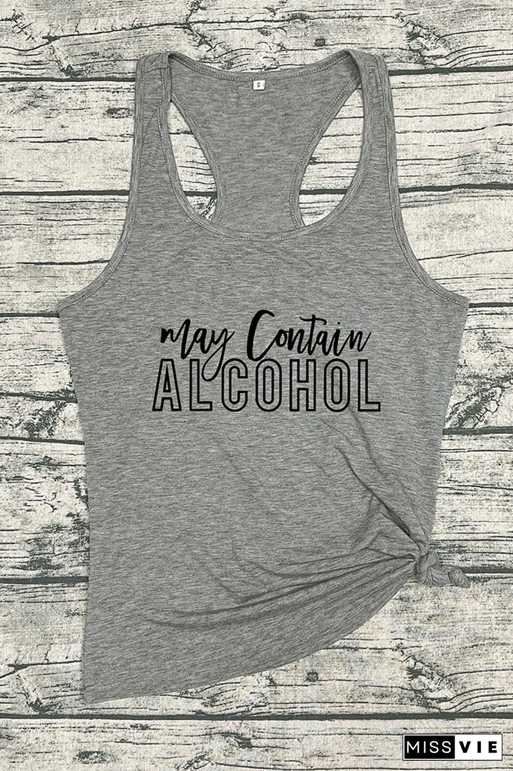 May Contain Alcohol Tank Top