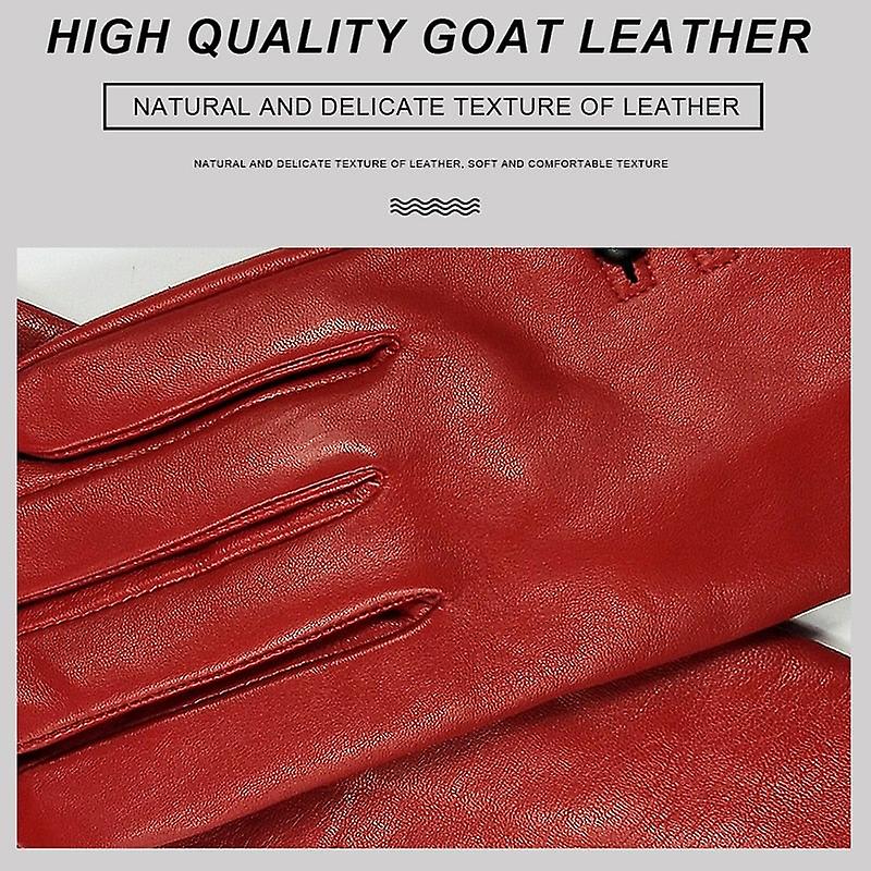 Women Gloves Genuine Leather