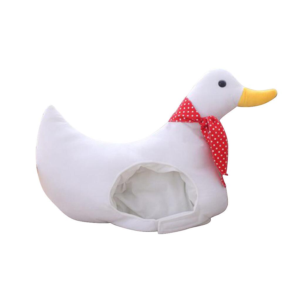 Adjustable Duck Headwear Funny Cosplay Hat Cartoon Stuffed Toy Photo Props