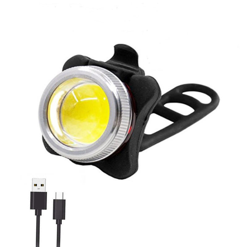 2 lighting model Zoomable red white LED bicycle lamp USB rechargeable Rear bike accessories light Cycling Signal equipment Lamp